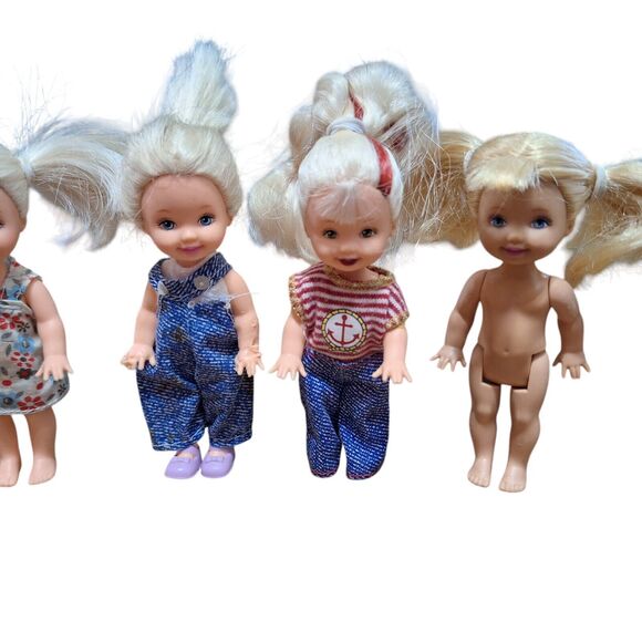 Lot of 6 Vintage Mattel from 1994 Kelly Barbie's Little Sister READ - Picture 3 of 16